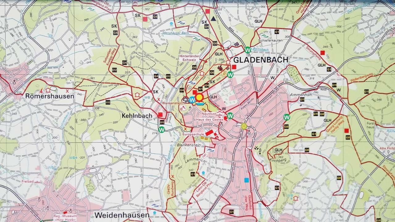 Fewo Well Lägenhet Gladenbach Exteriör bild